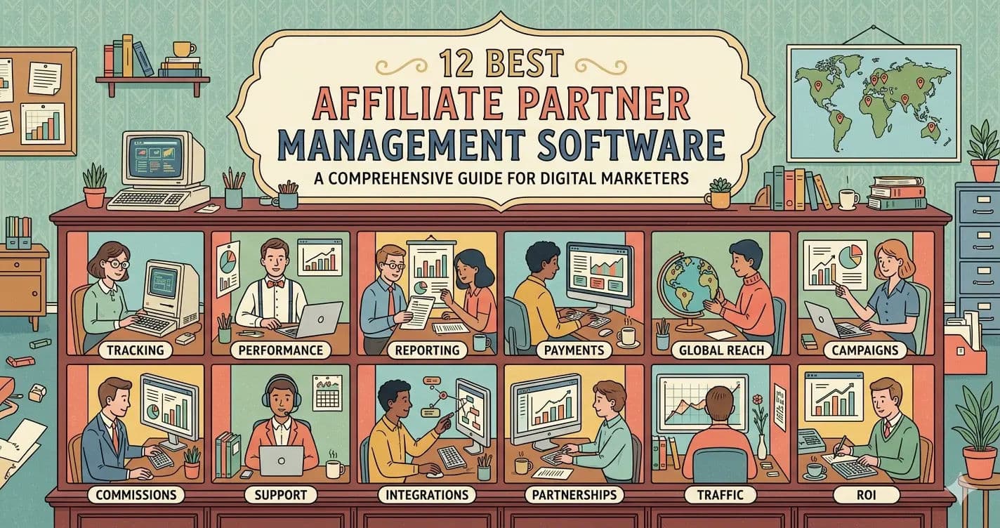 12 Best Affiliate Partner Management Software 2026