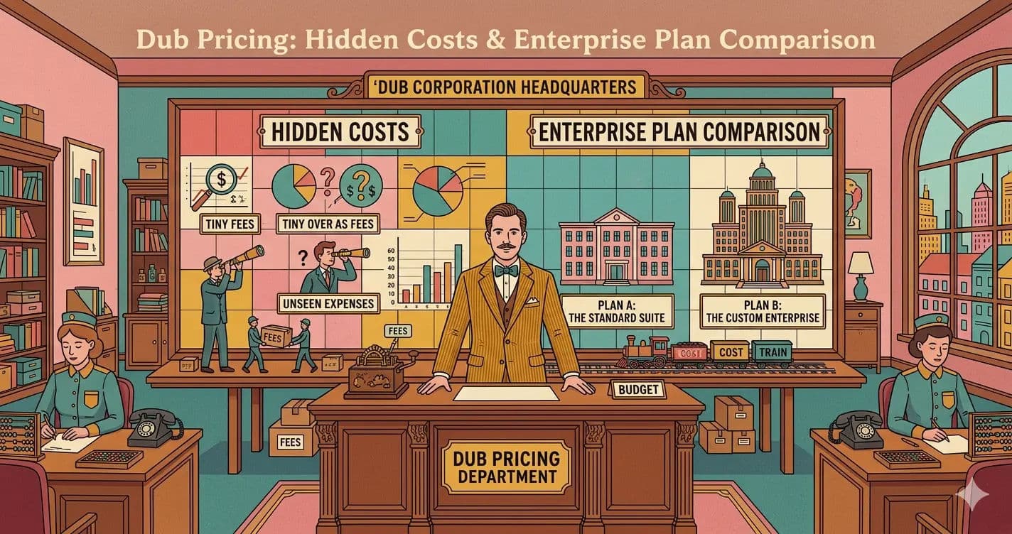 Dub Pricing 2026: Hidden Costs & Enterprise Plan Comparison