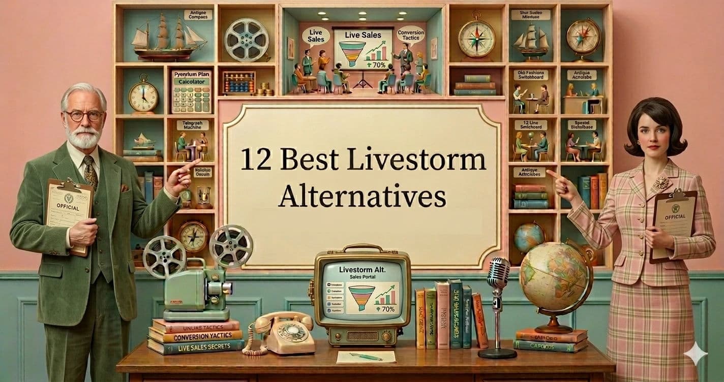 12 Best Livestorm Alternatives in 2026: Ranked & Reviewed