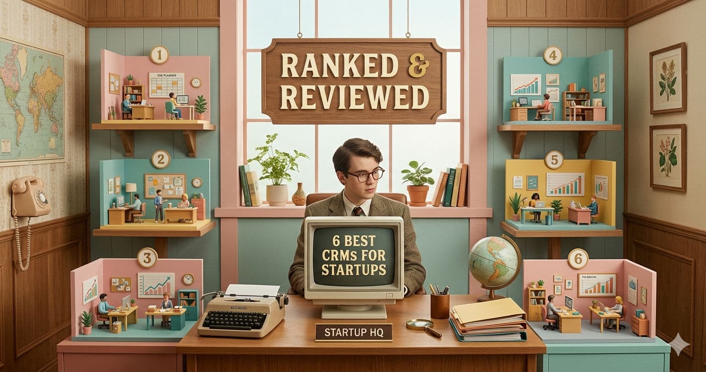 8 Best CRMs for Startups in 2026: Ranked & Reviewed
