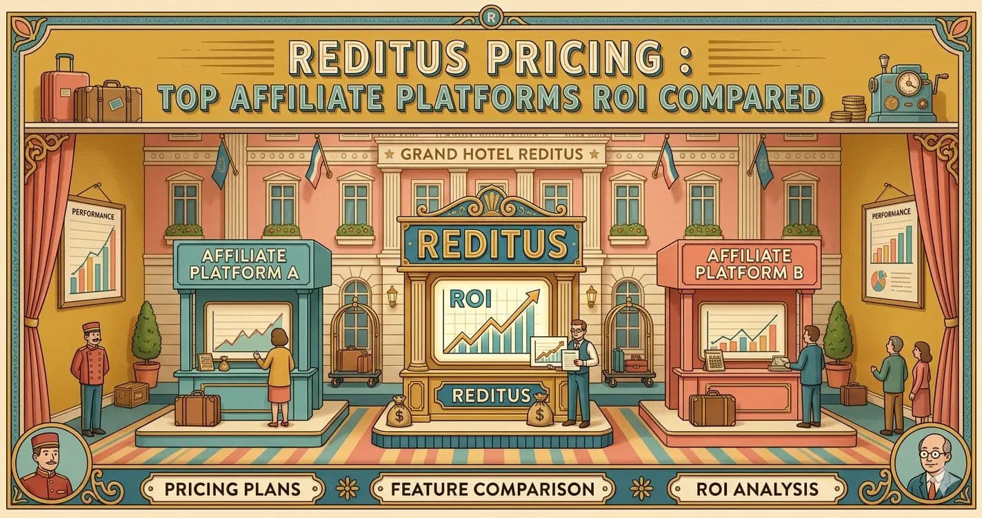 Reditus Pricing 2026: Top Affiliate Platforms ROI Compared