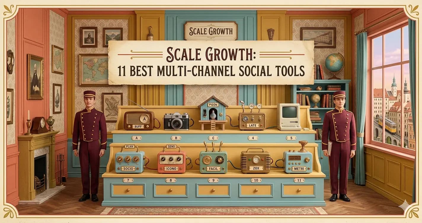 Scale Growth: 11 Best Multi-Channel Social Tools for 2026