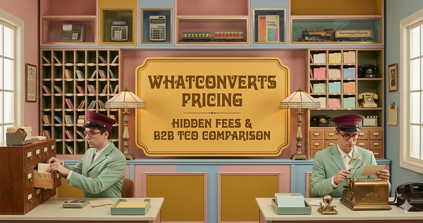 WhatConverts Pricing 2026: Hidden Fees & B2B TCO Comparison
