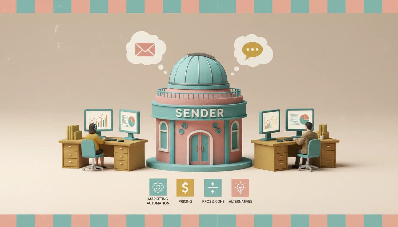 Sender Overview 2026: Features, Pricing, Pros & Cons & Best Alternatives
