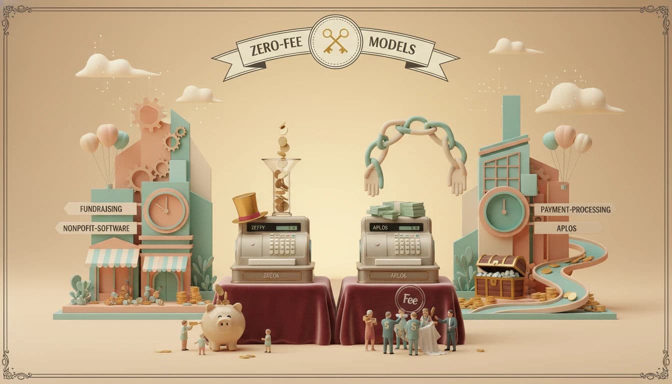 Zero-Fee Fundraising Models: Zeffy vs Aplos Guide for Nonprofits